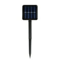 thumbnail image 3 of Northlight LED Solar Power 2-Function Outdoor Christmas Light Set - Pure White - 33' Green Wire -, 3 of 3
