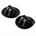 thumbnail image 1 of 4pcs Inflatable Boat Part Black Accessory Canoe Motor Racket Fixing Hook Kayak Holders Small Horizontal Engine Mount Grommet, 1 of 5