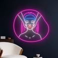 thumbnail image 2 of Handmadetneonsign Head Spa Massage Neon Sign, Massage Spa Wall Art Decor, Business Spa Wall Decor, 2 of 5