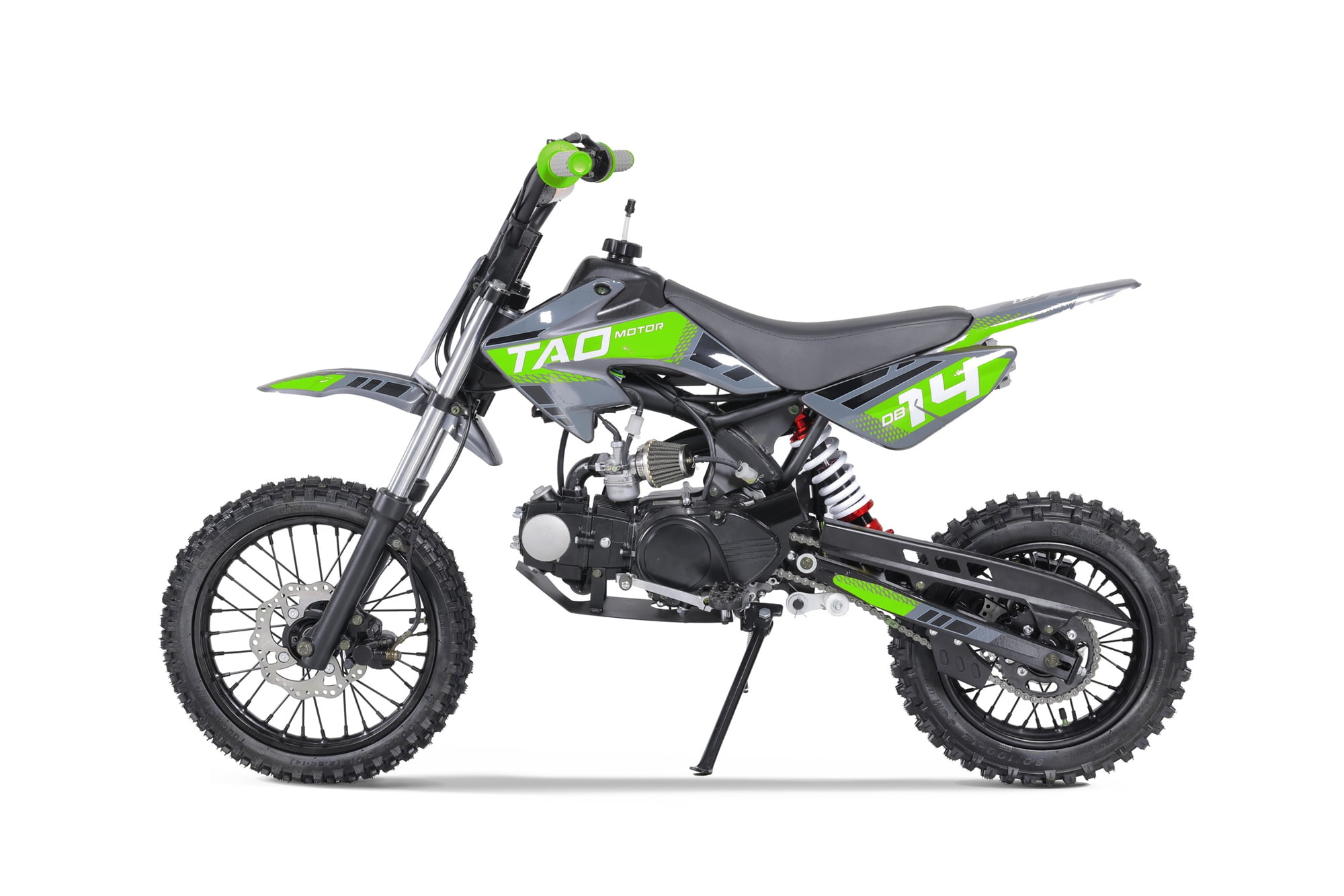 TAO MOTOR New DB-14 110CC Kids Dirt Bike with Automatic Engine Kick Start,Green