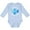 AE-Light Blue, variant on Inktastic Daddy's Fishing Buddy with Cute Blue Fish Boys or Girls Long Sleeve Baby Bodysuit