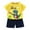 ZD Yellow, variant on Baby Boy Summer Clothes Summer Cotton Dog Print Short Sleeve T Shirt and Shorts for Kids Toddler Outdoor Adventure Wear Baby Outfits Boy A 18 Months-24 Months