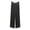 Gray——Back to School Outfits for Women, variant on Oiangi Womens Plus Size Flowy Palazzo Pants High Waist Stretch Drawstring Trousers Soft Solid Color Wide Leg Pant Coffee 2XL