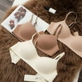 thumbnail image 3 of ZenCart Women's Wireless Push Up Bra No Underwire Seamless Full Coverage Support Bralettes Female Everyday Bras, 3 of 7