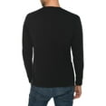 thumbnail image 2 of Love Every Time Graphic Long Sleeve Crewneck Tee - Black 2XL, 2 of 4