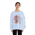 thumbnail image 4 of Pulmonologist Floral Lung Sleeve Print Women's Sweatshirt, 4 of 4