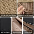 thumbnail image 5 of Orthopedic Dog Bed for Large Dogs, Egg-Crate Memory Foam Pet Bed with Bolster Sides, Waterproof Lining, Removable Washable Cover & Non-Slip Bottom, Brown, 5 of 16