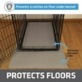 thumbnail image 5 of Drymate Dog Crate Mat Liner, Absorbs Urine, Waterproof, Non-Slip, Washable Puppy Pee Pad For Kennel Training - Use Under Pet Cage to Protect Floors, Thin Cut To Fit Design (Taupe)(29”x48”), 5 of 6
