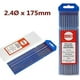 thumbnail image 4 of 10 X Electrodos De Tungsteno, Electrodo De Tungsteno Para Soldadura Tig Wt-20 2.4 Ø X 175 Mm Agujas Para Soldadura Tig (Rojo), 4 of 5