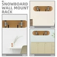 thumbnail image 3 of FOLOYORI Snowboard Storage Hook Steel 4Set 3.89X1.63X0.79in, 3 of 8