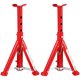 thumbnail image 1 of 2 uds soportes de gato soportes de eje capacidad de 3 toneladas alturas ajustables carretilla coche furgoneta herramientas de reparación, 1 of 6