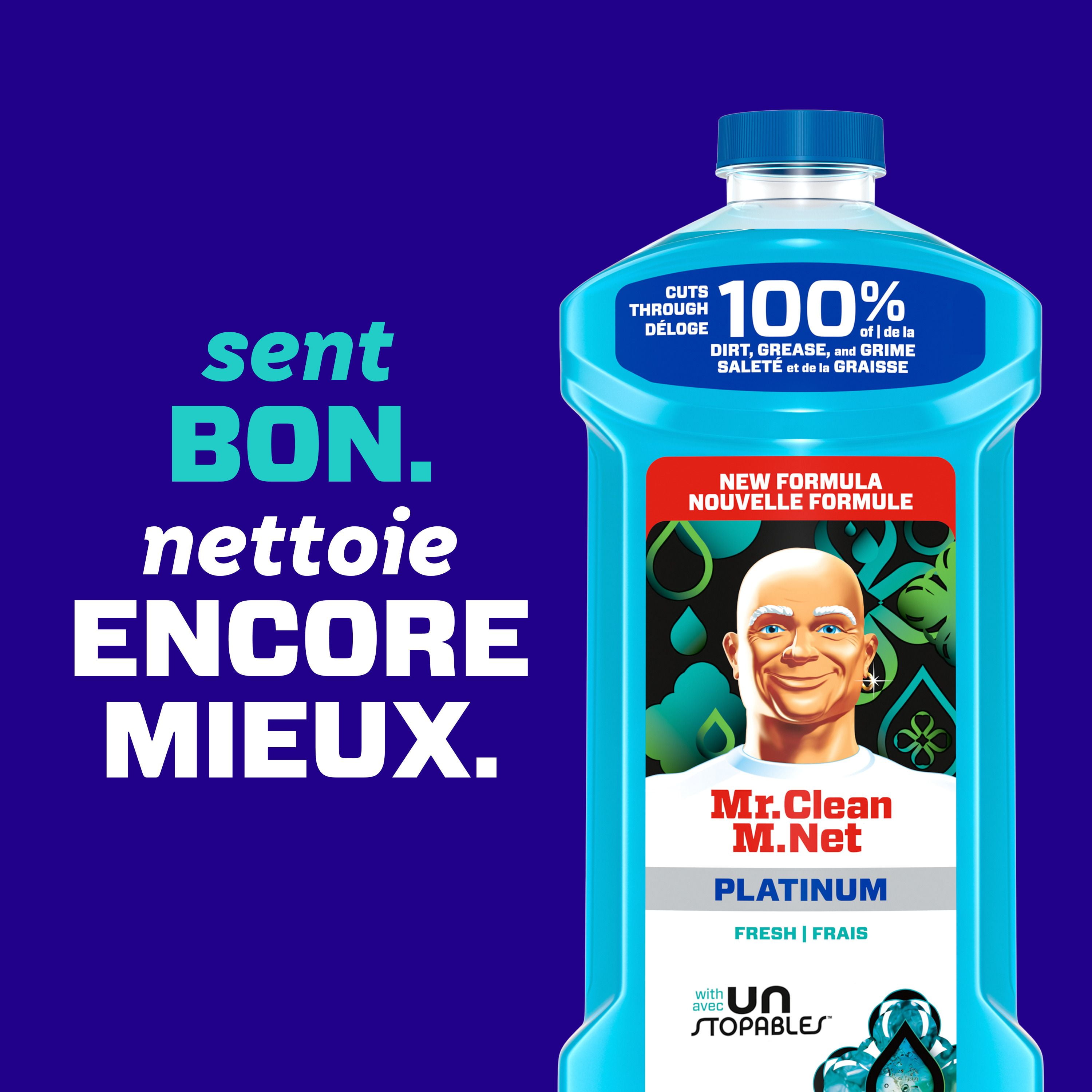 Mr. Clean All Purpose Cleaner, Floor Cleaner, Mop Soap, Cleaning Liquid, Unstopables, 1.21L, 1 Pack