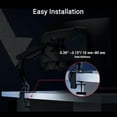 thumbnail image 4 of ASUS ROG Ergo Monitor Arm (AAS01) - Monitor Mount with Cable Management, Ergonomic, Pivot, Swivel, Height Fully Adjustable, Clean Desk Setup, up to 39 inches*,23lbs*, VESA 100x100, Mechanical Spring, 4 of 5
