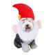 thumbnail image 4 of Mascota Tela de Navidad Decoración de mascotas Sombrero de Papá Noel Bufanda de gato Perro Sombrero de animal pequeño (S), 4 of 5