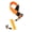 Orange, variant on Rupoun Boat Kill Switch Lanyard Safety Engine Stop Tether Cord for Hidea Parsun Painier Marine Grade Universal Outboard Motor Cut Off Switch Line 10 Inches / 25.4 cm Blue Color
