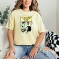 thumbnail image 2 of Funny Parachute Joke Cartoon Graphic Skydiving, Butter Comfort Colors T-Shirt, Medium, 2 of 3