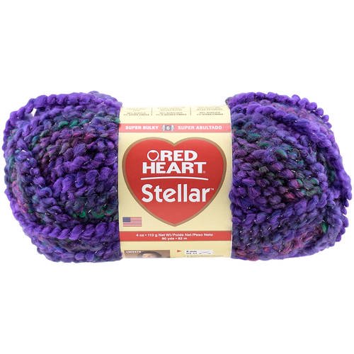 Red Heart Stellar Yarn, Available in Multiple Colors