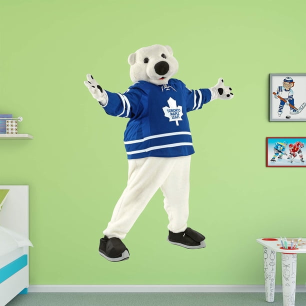 Fathead Nhl Toronto Maple Leafs Carlton Mascot Real Big Wall Decal