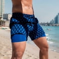 thumbnail image 5 of DAKIMOE Men's Swim Trunks with Mesh Lining Quick Dry Sports Shorts Beach Shorts Boardshorts Bathing Suit Swimwear, L, 5 of 7