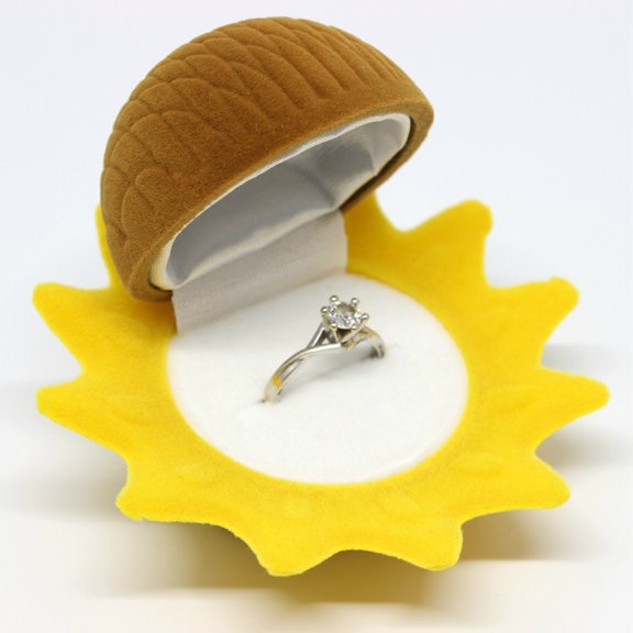 ETEREAUTY Yellow Sunflower Box Lightweight Minimalist Design Secure Storage for and