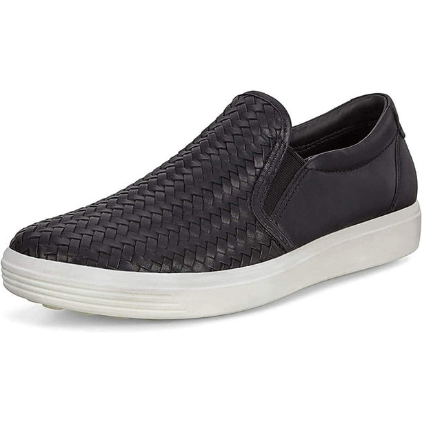 Ecco woven cheap slip on