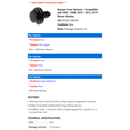 thumbnail image 2 of Bumper Cover Retainer - Compatible with 2004 - 2008, 2010 - 2014, 2019 Nissan Maxima 2005 2006 2007 2011 2012 2013, 2 of 2