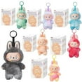 thumbnail image 5 of Cute L....A&B'U-B.U 3.0 Plush Keychain Doll - Cute Stuffed Animal Charm for Backpacks, Purses & Keys, Soft Mini Pendant Gift (Stress Relief Toy), 5 of 16