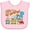 AD-Pink, variant on Inktastic Its My Birthday- Circus Train 2nd Birthday Boys or Girls Baby Bib