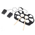 thumbnail image 1 of Electronic Drum Pad, Roll Up Drum Practice Pad Foldable  for Children, 1 of 7