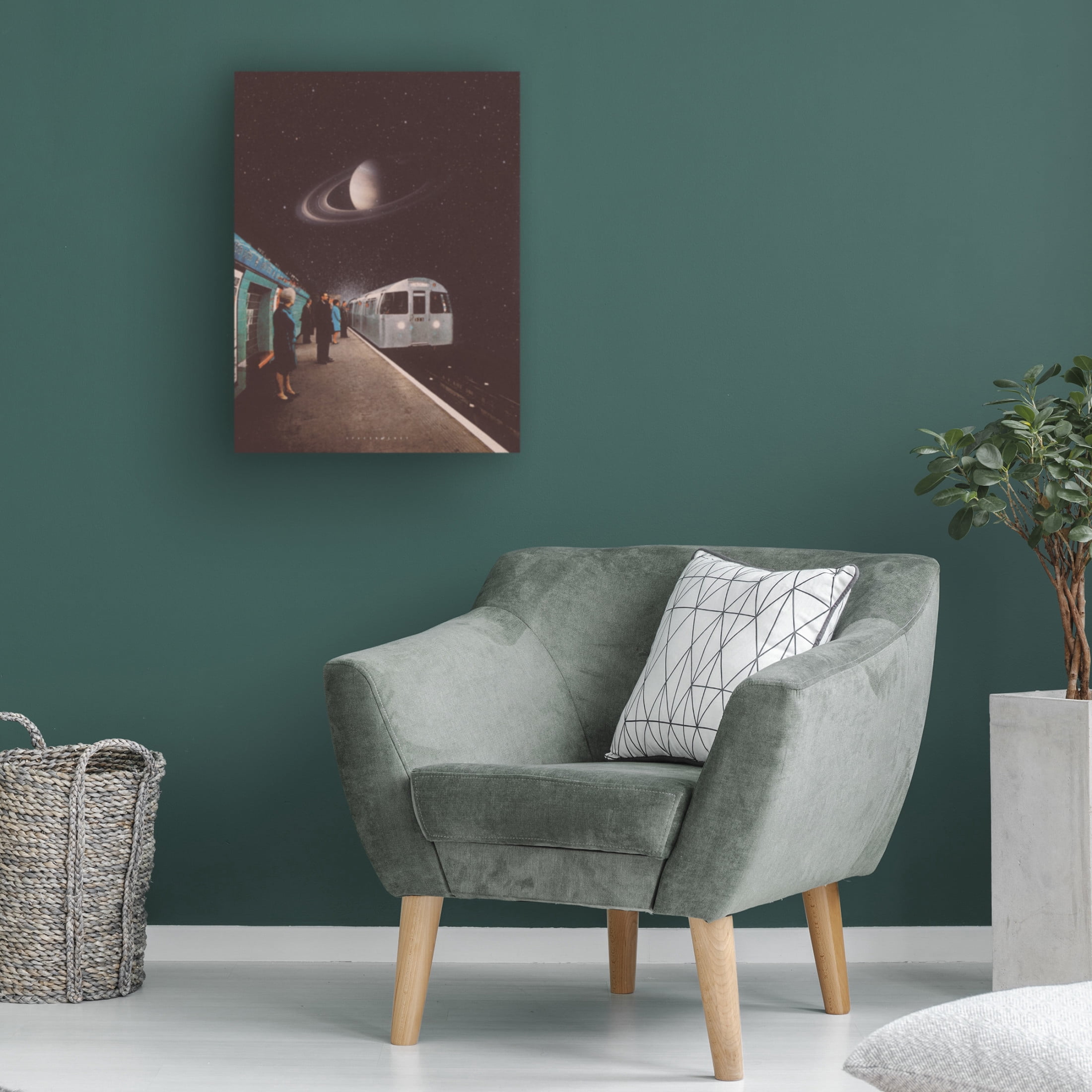 Trademark Fine Art spacerocket art 267 Canvas Wall Art