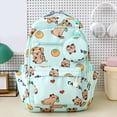 thumbnail image 2 of ibiyuan School Backpacks Nylon Cartoon Print Large Capacity Double Shoulder School Bag for Ages 5th 6th 8th 10th, Middle Elementary, High School, Outings, 2 of 4