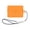 Orange, variant on Silicone Case for WF-1000XM6, Soft Flexible Scratch Resistant Cover with Carabiner Protective