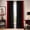 Red and Black, variant on Burnt Orange Curtains 84 Inch Length for Living Room,2 Panels
