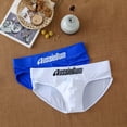 thumbnail image 3 of Men Triangle Underwear Low Rise Fashion Increase Capsular Elasticity Body Bag Hugging Comfortable Briefs Slip Dropshipping black L, 3 of 6