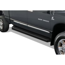 2006-2008 Dodge Ram 1500 Mega Cab 2006-2009 Dodge Ram 2500/3500 Mega Cab 6061 Aircraft Aluminum Black Finish 6-Inch iRunning Board Door to Door Side Step iRunning Board
