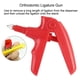 thumbnail image 3 of Instrumento de ortodoncia pistola de ligadura herramientas de pistola de ligadura de ortodoncia instrumento Dental de ligadura de ortodoncia Oral rojo, 3 of 8