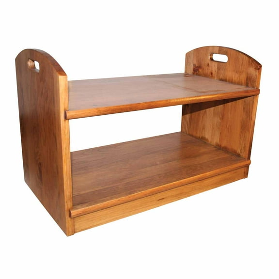 Printer Stand Rolling Honey Pine Stand 18"h x 26.5"w | Renovator's Supply