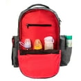 thumbnail image 4 of K-Cliffs Unisex Diaper Bag Backpack ,Travel Baby  Bag Multi-Function Maternity use with Cell Phone Pocket Changing Pad & Stroller adjustable Straps, Gray, 4 of 11
