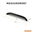 thumbnail image 3 of Goo-Ki 5"(128mm) Hole Center Matte Black Kitchen Cabinet Handles, Closet Classic Zinc Alloy Din Cup Cabinet Pulls Dresser Handles for Bedroom, 6 Pack, 3 of 8