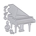 thumbnail image 1 of Troqueles de corte para scrapbooking Galepromot con plantilla de relieve de piano, 1 of 6