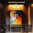 thumbnail image 3 of Alficedo 16in Picture Lights, Wireless Rechargeable Picture Frame Lights for Wall, 3 Color Temperatures Art Painting Light With Remote Control Dimmable for Artwork Displaying, Photos, Paintings, 3 of 7