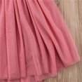 thumbnail image 4 of Vedolay Little Girl Dress Sleeveless Tulle Mesh Flower Girl Party Dress,Pink 150, 4 of 5