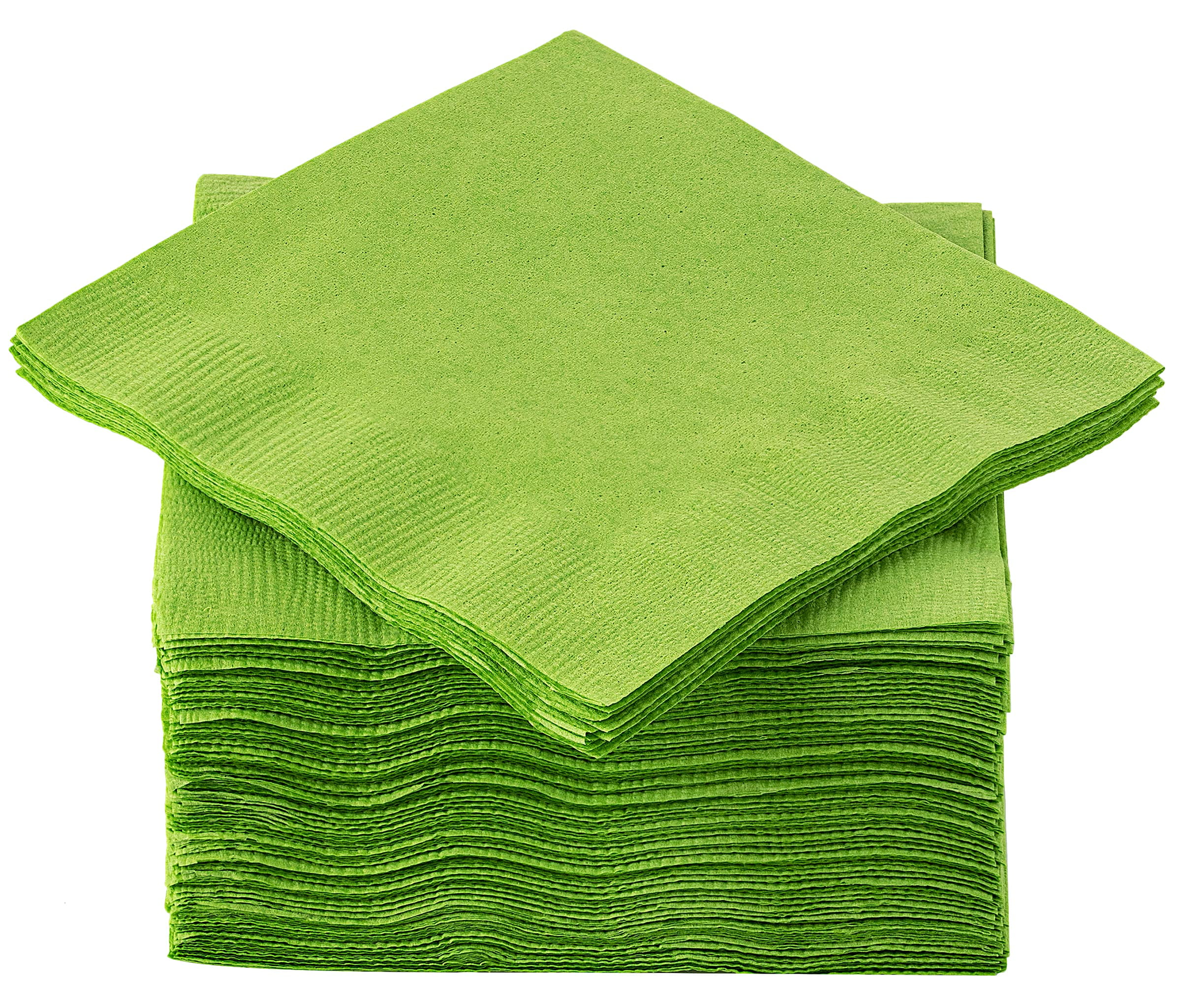 Cocktail Napkins Disposable, Kiwi Beverage Napkins Soft and Absorbent