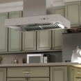 thumbnail image 5 of Zline Kitchen and Bath ZLINE 60-inch 1200 CFM Professional Island Mount Stainless Steel Range Hood, 5 of 5