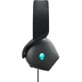thumbnail image 3 of Alienware AW520H Wired Gaming Headset - Dolby Atmos, Unidirectional, AlienFX 16.8 Million RGB Colors, Microphone Mute, Volume On-Headset Controls, 40mm Hi-Res Certified - Dark Side of The Moon, 3 of 7