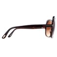 thumbnail image 4 of Tom Ford Sunglasses Rosemin FT1013 52F Dark Havana Brown Gradient, 4 of 4