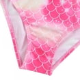 thumbnail image 4 of Toddler Little Girls Swimsuit Two Pieces Bikini Set Ruffle Bathing Suits Flounced Tankini Swimwear For 4-7T, 4 of 7