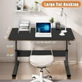 XUEGE Manual Adjustable Desk Height Adjustable Standing Desk Ergonomic