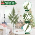 thumbnail image 2 of 20Pcs Artificial Pine Branches 12.4in Christmas Green Pine Needles Fake Greenery Pine Picks for DIY Crafts Garland Wreath Xmas Embellishing Home Holiday Decoration, 2 of 7