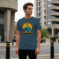 thumbnail image 3 of Smartprints I'M Right Super Dad Men's T-Shirt Dark Heather, Cotton, S, 3 of 3